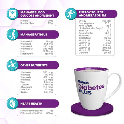 Horlicks Diab Plus Vanilla Flavour